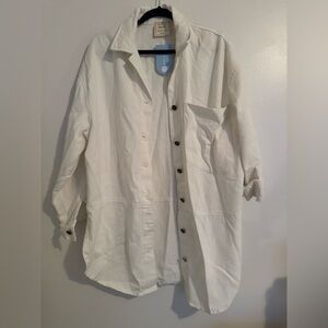 Style Rack Ivory Button-Up Shirt